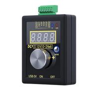Osmond Generatore di Corrente Pratico con 3 Metodi di Alimentazione: Ricaricabile Analogico 0-12V 0-24mA -002 Calibratore.