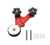 Osmond Guide per Alimentatore per da Tavolo 1 Pezzo Alimentatore A Rulli con Cuscinetto Multifunzionale da Tavolo con Cuscinetto A Rulli In Lega di Alluminio Router A