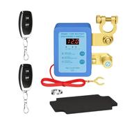 Osmond Interruptor de Desconexión de Batería Remoto de 240 A y 12 V con Pantalla de Voltaje LED, Interruptor de Apagado Automático de Energía para Automóvil