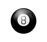 Osmond Juguete y Juego Magic 8 Ball, Adivino, Preguntas y Respuestas, para Amigos y Diversión para Niños