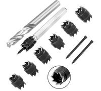 Osmond Kit di Utensili per Rimozione di Taglierini con Punta da 3/8" e 5/16" su Entrambi I Lati, per Trapano Elettrico.