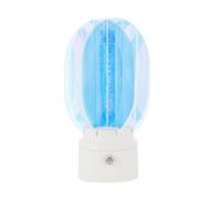 Osmond Lámpara de Mesa LED Deslumbrante con Luz Ambiental Giratoria de Colores para Dormitorio, Luz Romántica con Atenuación y Carga para Dormitorio