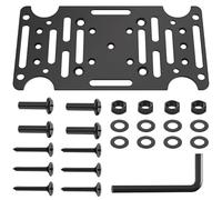 Osmond Le Piastre di Montaggio Della Cassetta Postale Si Adattano A 4 X 4 Posti In Legno o per la Maggior Parte Delle Cassette Postali Post -Montaggio di Tutte le Dimensioni
