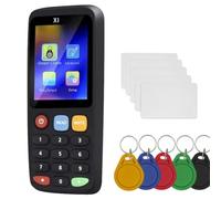 Osmond Lector Duplicador y Decodificador NFC con Chip Inteligente RFID X7 + 5 Tarjetas CUID + 5 Llaveros UID de 125 KHz y 13,56 MHz con Clonación de Credenciales