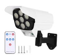 Osmond Luz de Monitoreo de Simulación Solar, Simulación de Seguridad, Cámara Falsa, Sensor de Cuerpo Humano, Luz de Pared para Jardín y Hogar Al Aire Libre