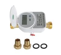 Osmond Medidor de Agua Ultrasónico Tuya Zigbee DN25 con Válvula Pantalla LCD Medición de Consumo de Caudal de Agua IP68 Resistente Al Agua