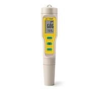 Osmond Medidor de Temperatura y PH Profesional 2 en 1, Comprobador de PH, Control de Calidad del Agua, Herramientas de Medición de Ácido-Base