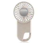 Osmond Mini Ventilador Personal: Portátil, Recargable por USB, 3 Velocidades, Enfriamiento con Compresas de Hielo, Ideal para El Hogar, la Oficina y El Exterior