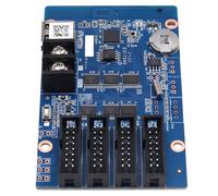 Osmond Módulo de Tarjeta de Control WiFi con Pantalla LED Pequeña de Colores RGB HD-WF4, 384 W X 256 H Píxeles, Panel Controlador de Interfaz HUB75