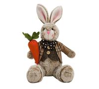Osmond Peluche Coniglietto Pasquale Conigli Fatti A Mano Simpatico Coniglietto Figurina di Favore del Partito, Decorazione da Tavolo Primaverile per Le Vacanze A