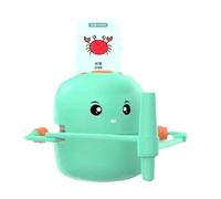 Osmond Robot de Dibujo Educativo Interactivo, Juguete de Aprendizaje con 100 Tarjetas, Juguetes Educativos Tempranos para Niñas y Niños, Color Verde