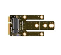 Osmond Scheda Adattatore da MPCIE A Slot di Espansione Key-B MINIPCI-e A M.2 NGFF NIC Scheda Adattatore da Interfaccia WiFi A Scheda Adattatore M A