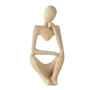 Osmond Set di Sculture per Statue di Pensatori Astratte da 1 Pezzo, Decorazioni per la Casa Neutre, Mini Figurine di Pensatori in Pietra Arenaria, Durevoli, Facili da Installare, Facili da Usare -C