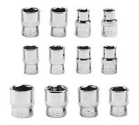 Osmond Specialità da 12 Pezzi da 12 Pcs da 3/8 Pollici Set di Socket Lunghi Profondi per Applicazioni da 8 mm A 19 mm