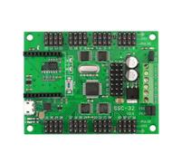 Osmond SSC32-V2.5 Controlador Servo Multicanal de 32 Canales con Interfaz USB XBEE Compatible con para PC- Linux para Arañas Hexápodas y Robots Bípedos