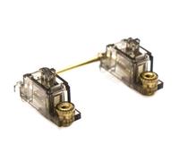 Osmond Stabilizzatore Montato su Piastra Placcato Trasparente V3 con Vite, 2u PCB Montaggio Stabilizzatore per Tastiere Meccaniche Adaptive PCB-Mount Stabilizzatori V2 B