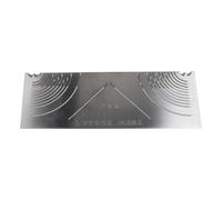 Osmond Strumento di Marcatura di Precisione Flex Angle & Arc, Scriber A Doppio Scopo con Lineare Regolabile, Strumento di Piegatura di Tubi In Acciaio Quadrati