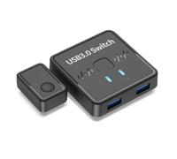 Osmond Switch USB 3.0 per la Condivisione della Stampante 2 in 1 out - Condivisione tra 2 Computer e 1 Stampante - Udisk Mouse Keyboard Hard Disk External Controller Keyboard Mouse USB Disk
