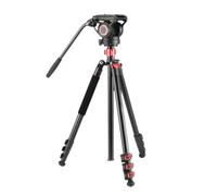 Osmond Treppiede Professionale per Fotocamera del Cellulare, Altezza 181 Cm, con per Luce Notturna e Supporto per la Pesca.