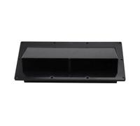 Osmond Ventilador de Escape para Caravana, Bajo Ruido, Ventilación Lateral para Remolque, Cubierta Ventilación para Campana Extractora Caravana, Accesorios para Autocaravanas, Color Negro