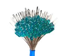 OSNIYAW 100pcs Float Sinkers Stop Ovale Pesca Peg Bobber Stopper Professionale Silicone Spazio Bean Stopper Accessori Perline in Silicone