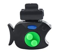 OSNIYAW Allarme da Masticare per Canna da Pesca con Tecnologia avanzata del trasduttore 3 Gradi capacità modificabili IPX6 Impermeabile per Acqua salata Allarme Trasparente Impermeabile