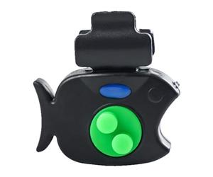 OSNIYAW Allarme da Masticare per Canna da Pesca con Tecnologia avanzata del trasduttore 3 Gradi capacità modificabili IPX6 Impermeabile per Acqua salata Allarme Trasparente Impermeabile