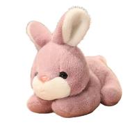 OSNIYAW Bambola di peluche a forma di coniglio, bel compagno, amico per bambini, letto, auto, viaggi, decorazione della stanza, peluche, compagno di viaggio