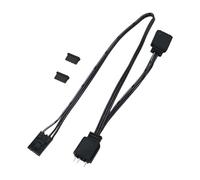 OSNIYAW Cavo di prolunga splitter ARGB da 4 pin a 5 V a 3 pin, durata per HDLL120, espansione delle capacità di illuminazione ARGB nell'estensione dell'illuminazione