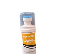 OSNIYAW Cera liquida portatile da 100 ml, per sci e snowboard, per snowboard e sci, aumenta l'efficienza di scorrimento degli sci con applicatore