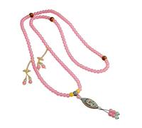 OSNIYAW Collana di perle di agata naturale con lunghezza regolabile per diversi stili di utilizzo, adatta per lavoro e feste, m, come descritto, come descritto