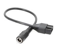 OSNIYAW Convertitore di potenza ventola DC5521 a 12 V, 4 pin, per ventola del computer, linea convertitore di potenza DC5521 migliorata, 20 cm e ADSL Modem