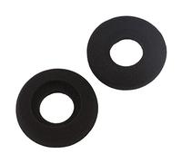 OSNIYAW Cuscinetti auricolari di ricambio in schiuma per Blackwire 3310 3320, cuscinetti auricolari in schiuma, padiglioni per auricolari, cuffie leggere, paraorecchie neri