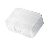 OSNIYAW Custodia per batteria 18500, supporto portatile in plastica rigida, resistente alla polvere e all'umidità, contenitore per batteria 18500 per esterni