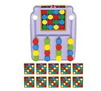 OSNIYAW Gioco Scacchi con Memoria con Abbinamento Colori per Bambini Giocattolo educativo addestramento a strategie a Tema Scacchi Gioco da Tavolo con strategia a Animali