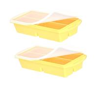 OSNIYAW Macchina per cubetti di ghiaccio riutilizzabile in due pezzi, di grandi dimensioni, con coperchio a prova di perdite, per le esigenze quotidiane in Kitchen Club