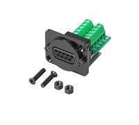 OSNIYAW Modulo di collegamento VGA DB9Pin, connettori saldati opzione HDB15 per un trasferimento dati affidabile, meno sforzo di installazione