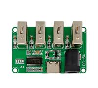 OSNIYAW Modulo USB 2.0 da 1 a 4 porte USB Splitter di espansione di ricambio per tastiere Laptop Sostituzione per tastiere Dispositivi Dongle