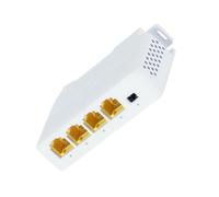 OSNIYAW Plug and Play POEs Power Over Ethernet Extender con 4 porte e trasmissione 250 m per una facile connessione del dispositivo Power over Ethernet Extender