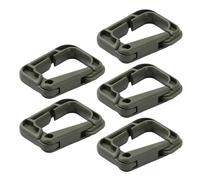 OSNIYAW Resistente alle intemperie Clip ascendente Potente Contro l ' ossidazione Sigillatura Rapida attività Estreme all ' Aperto e Zaino in Spalla Clip a Cerchio a D a Rilascio rapido