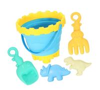 OSNIYAW Strumento pieghevole per sabbia per bambini, con fondo setaccio, portatile, per spiaggia, campeggio e attività in piscina, viaggi, accessori da spiaggia