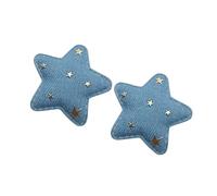 OSNIYAW Trendy Blue Denims Star Auricolare Ornamenti Confortevole Elastico Banda per Cuffie Cotone Star Accessori per Cuffie