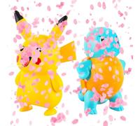 OSOFREE 2 Pezzi Mini Pistole ad Acqua Bambini, Figura Anime Pistola ad Acqua Piccole, Water Gun per Giardino Feste Piscina Estiva Sulla Spiaggia (A)