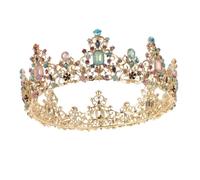 OSOLADY 1 Pezzo Crown Barocca con per Donne Accessorio Nuziale per Matrimonio e Compleanno Tiara Decorativa e Duratura