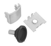 OSOLADY 1 Set di Clip Metalliche per divisorio da scrivania, connettore per Schermo divisorio per Ufficio, Chiusura di Facile Montaggio per Pannello postazione di Lavoro in Ufficio