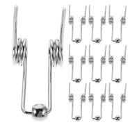 OSOLADY 10 molle metalliche a doppia torsione per arricciacapelli, ricambio per asta arricciacapelli, fornitura per la riparazione di