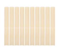 OSOLADY 10 pannelli da parete in bambù: strisce decorative in bambù per soffitti, ideali per divisori di ambienti - 0,5 m/19,69 pollici. Fogli fai-da-te per progetti di artigianato e