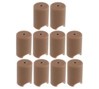 OSOLADY 10 pezzi Protezioni angolari in silicone per maniglie di armadi - Paraurti per maniglie rotonde per cassetti da cucina e ante di armadi - Protezione antiurto per bordi delle