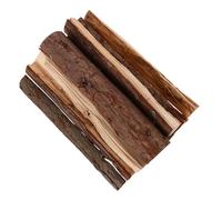 OSOLADY 10 Pezzi Tronchetti di Legno Decorativi Marroni, Resistenti e Rustici, per Decorazioni Interne e Bracieri da Giardino