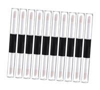 OSOLADY 10pezzi Bottiglie Vuote Per Gloss Labiale Contenitori Cosmetici Con Tappi Tubo Doppio Estremità Per Lip Balm e Lip Gloss Per Mixare e Campioni Di Trucco